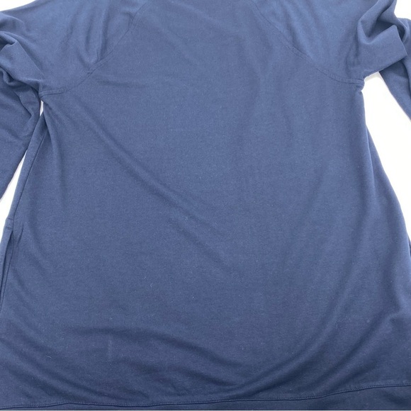 J. Jill Fit Ombré-Stitched Tunic Sweatshirt Medium with Pockets - Picture 9 of 11